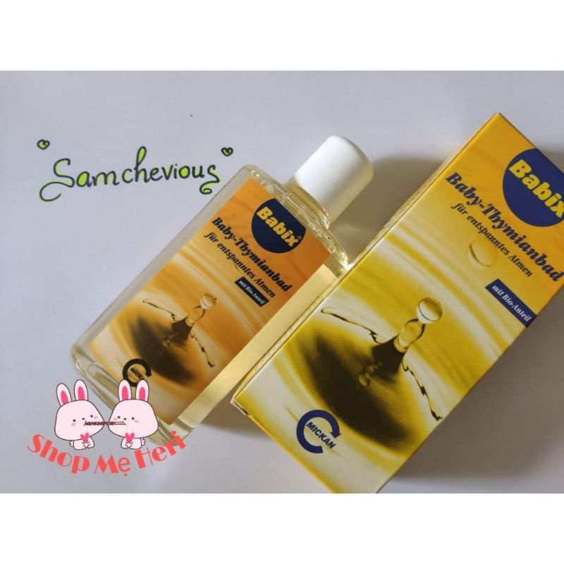 Tinh dầu tắm cảm Thymianbad -Samchevious