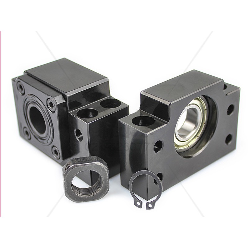 Gối đỡ trục BK-BF BKBF12 , BKBF15 , BKBF17 , BKBF20 , BKBF25 dùng để giữ cố định 2 đầu trục vitme