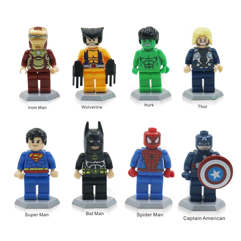 minifigure đồ chơi mô hình siêu anh hùng Marvel Avenger SM350 tùy chọn mẫu