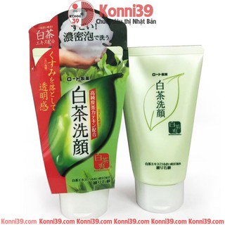 Sữa rửa mặt trà xanh rohto - konni39 nội địa nhật