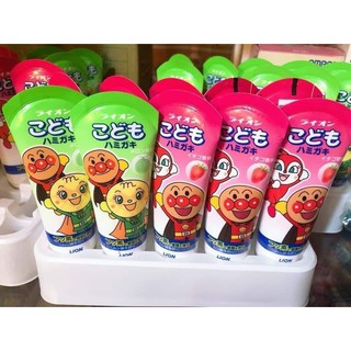 Kem đánh răng và bàn chải đánh răng Nhật Bản 6m