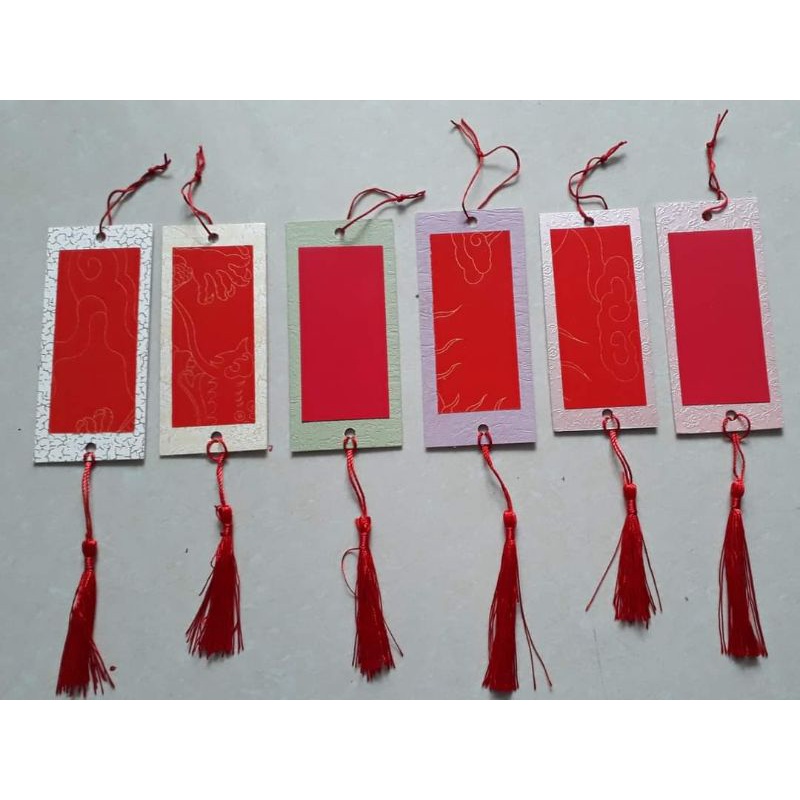 Combo 10 Liễng thủ công kích thước 6x12cm, xâu dây tua như hình