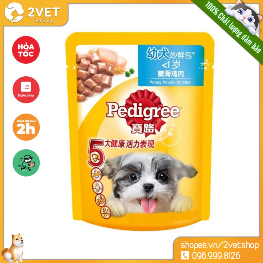 [Thức Ăn Cho Cún] PEDIGREE - Thức Ăn Pate Cho Chó – Đồ Ăn Vô Cùng Hấp Dẫn Cho Thú Cưng - Thương Hiệu Nổi Tiếng