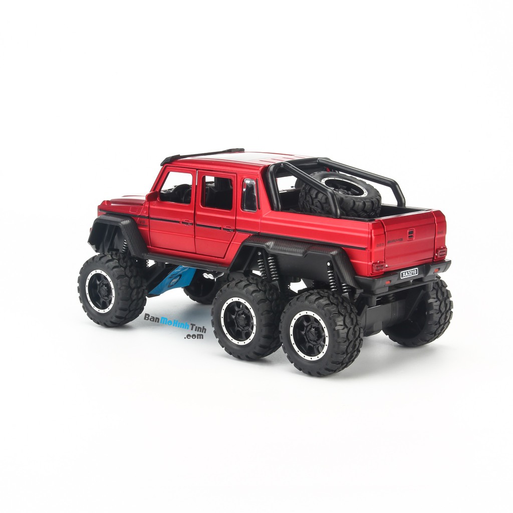 Mô hình xe Mercedes Benz G63 AMG 6x6 1:32 Newao Alloy