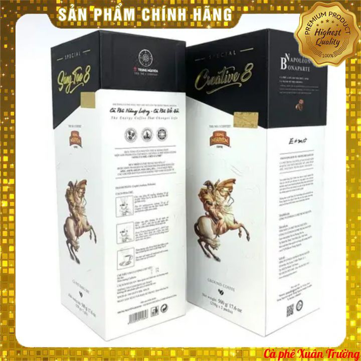 Combo 2 Hộp Cafe Sáng Tạo 8 Trung Nguyên -Hộp 500gr