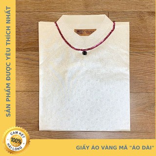 Giấy Áo Vàng Mã "Áo Dài" Cúng Bà - Loại Cao Cấp - Thương Hiệu Đồ Cúng Chú Sa Di Hoan Hỉ