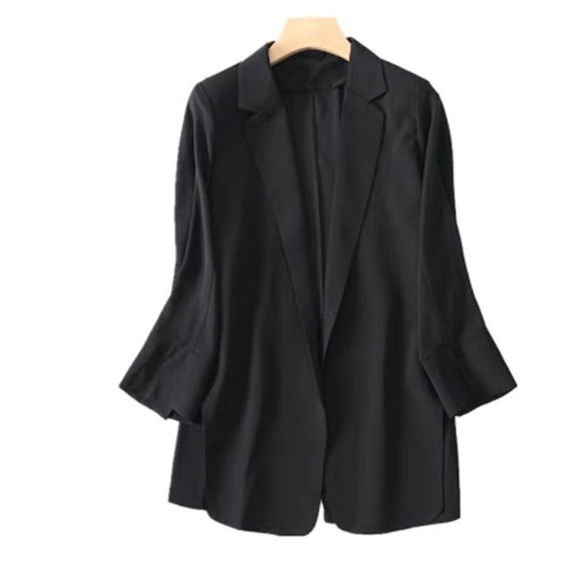 Áo Khoác Chống Nắng Chất Liệu Chiffon Màu Trắng Thiết Kế Mỏng Dáng Rộng Thời Trang Mùa Hè Theo Phong Cách Hàn Quốc Cho Nữ