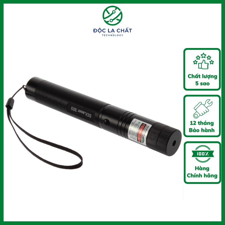 Bút Laser Model 303 ánh sáng xanh hỗ trợ trong trinh chiếu