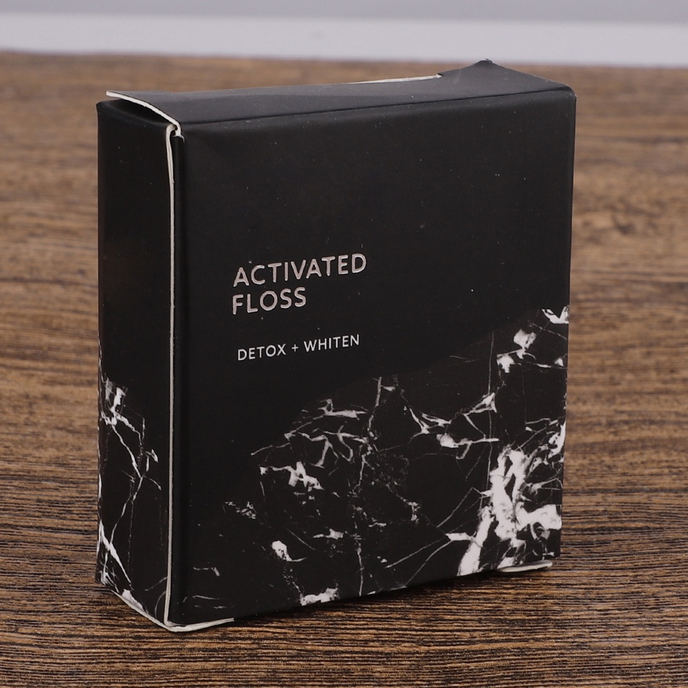 [Hàng mới về] Bộ 4 cuộn chỉ nha khoa tổng chiều dài 120m sợi lụa than tre tự nhiên thân thiện với môi trường