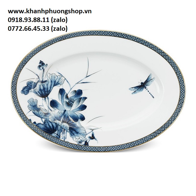 Bộ chén tô dĩa sứ Minh Long Hoàng Cung Sen Vàng - bộ chén tô dĩa sứ Minh Long