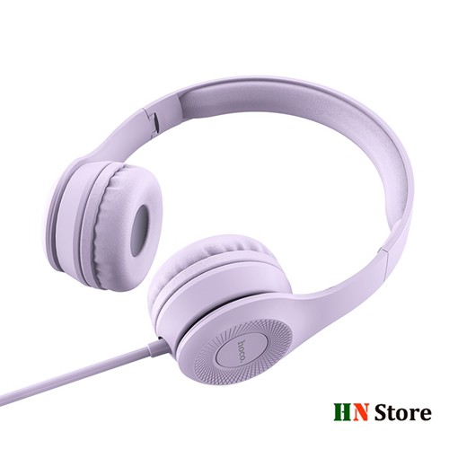Tai Nghe Chụp Tai Hoco W21 Chính Hãng có mic, tai nghe headphone cho laptop, điện thoại rất hay
