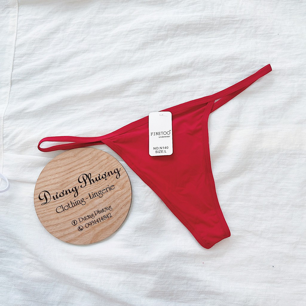 Quần lót lọt khe màu trơn gợi cảm dành cho nữ - QL074 | BigBuy360 - bigbuy360.vn