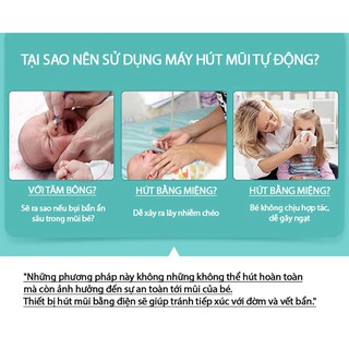 MÁY HÚT MŨI TRẺ EM SIÊU SẠCH - FREE SHIP