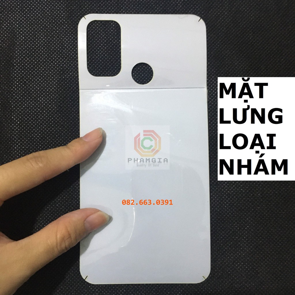 Dán PPF bóng, nhám cho Vsmart Joy 4 màn hình, mặt lưng, full lưng siêu bảo vệ