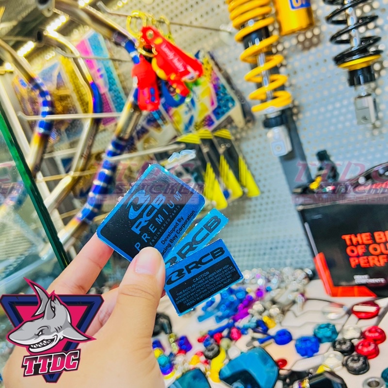 Tem Decal Sticker Logo Crom Dán phuộc RCB ✌🇻🇳