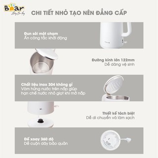 Ấm siêu tốc Bear ZDH-B15T1 1.5L