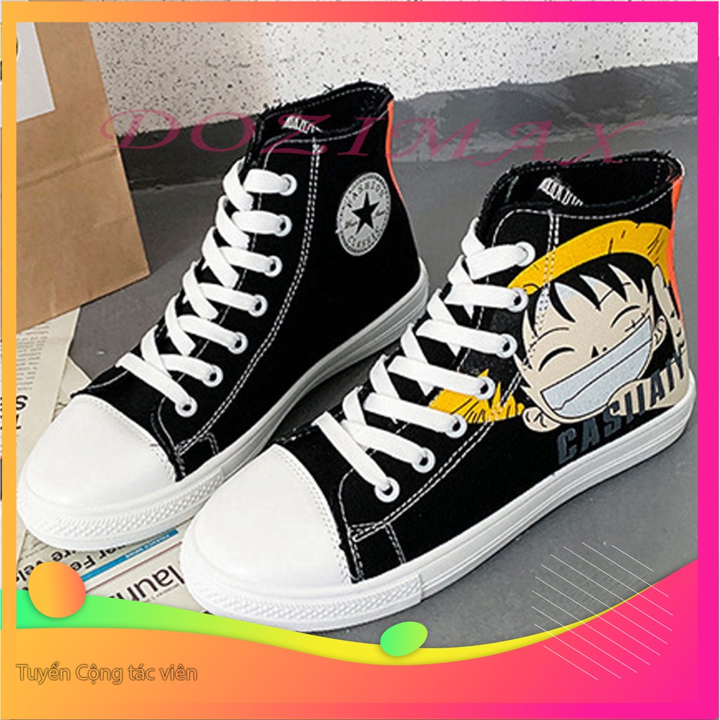 Xả HOT giày cổ cao nữ mẫu hoạt hình siêu kute -CCNR - Hàng loại đẹp -Dozimax 👟 2020