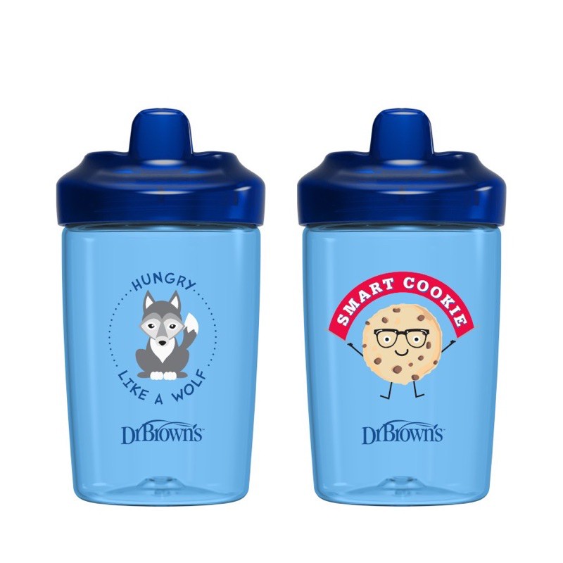 Bình tập uống cho bé Dr Brown’s Sippy Cup 350ml