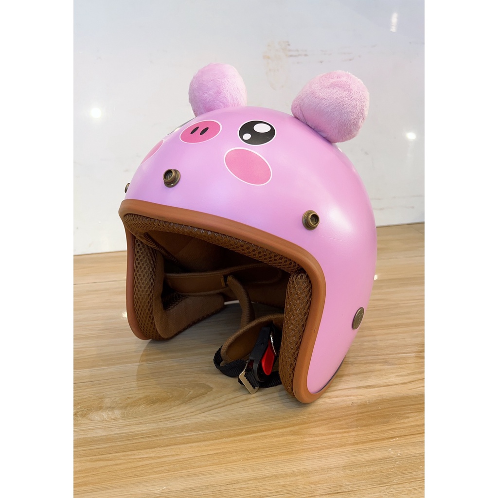 Nón Bảo Hiểm 3/4 Napoli Hình Thú Cute