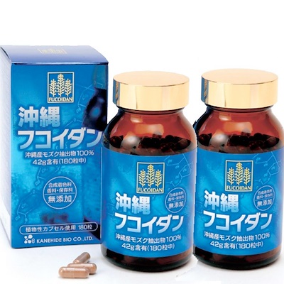 Tảo xanh Fucoidan Okinawa 180 Viên Nhật Bản