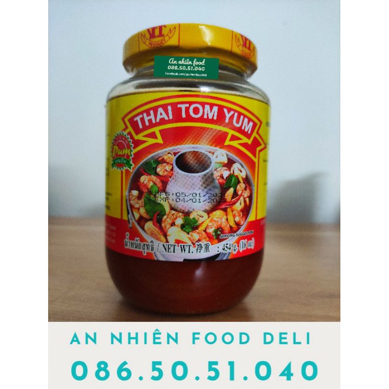 SA TẾ GIA VỊ LẨU Thái LAN THAI TOM YUM 454GM