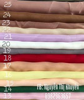 Vải voan Hàn làm hoa link1/2