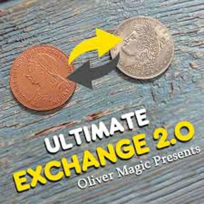 Dụng cụ ảo thuật thú vị: Ultimate Coin Exchange 2.0