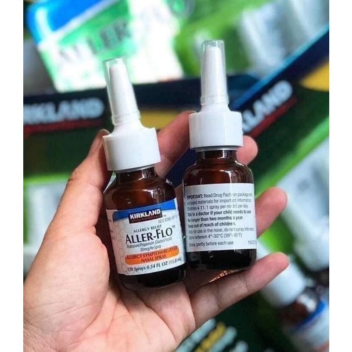 ☘️☘️Xịt Kirkland Aller-Flo chính hãng Mỹ🇺🇸✈️
