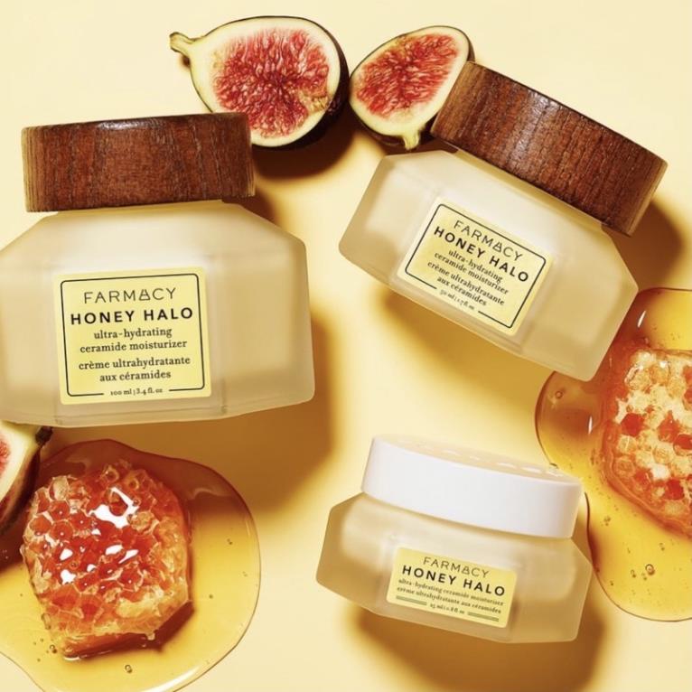 15ml - Kem dưỡng ẩm mật ong Farmacy Honey Halo Ultra-Hydrating Ceramide Moisturizer