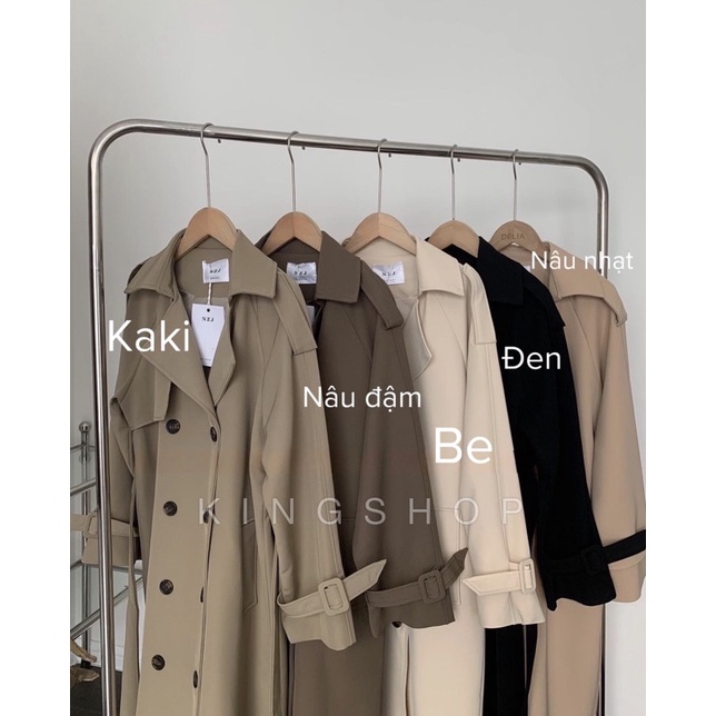 Áo Khoác Măng Tô Dáng Dài L1