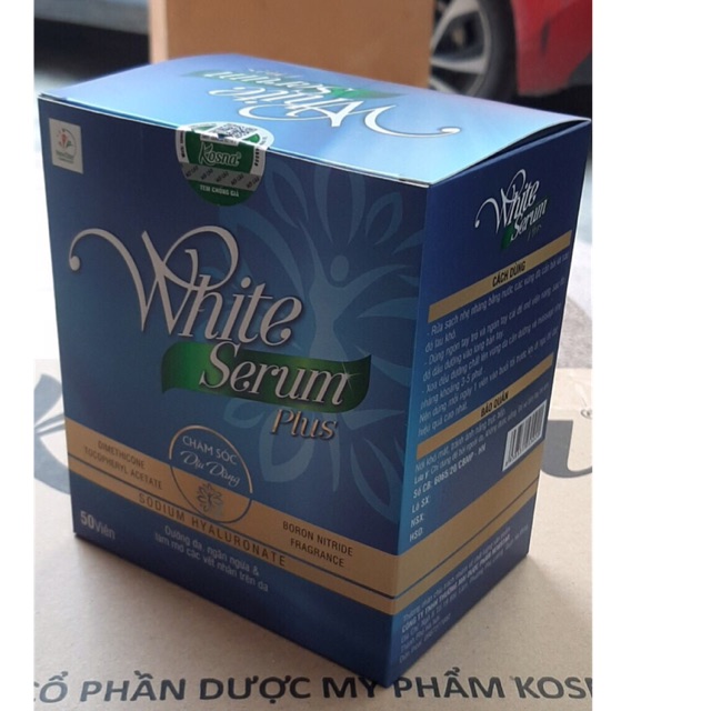 Viên White Serum Plus chống lão hoá da , dưỡng da