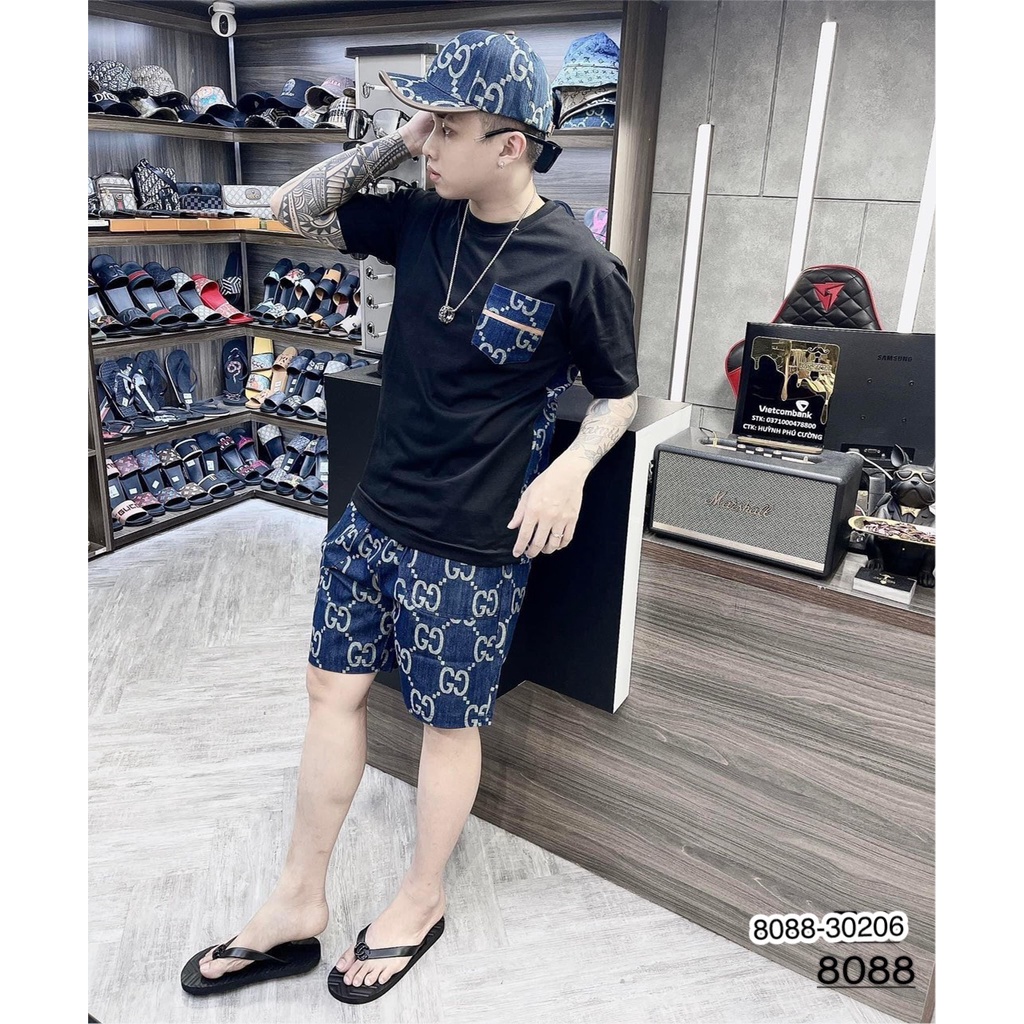 Đồ Bộ Nam GUCCI Cao Cấp - Bộ GC Nam Nữ Sang Xịn