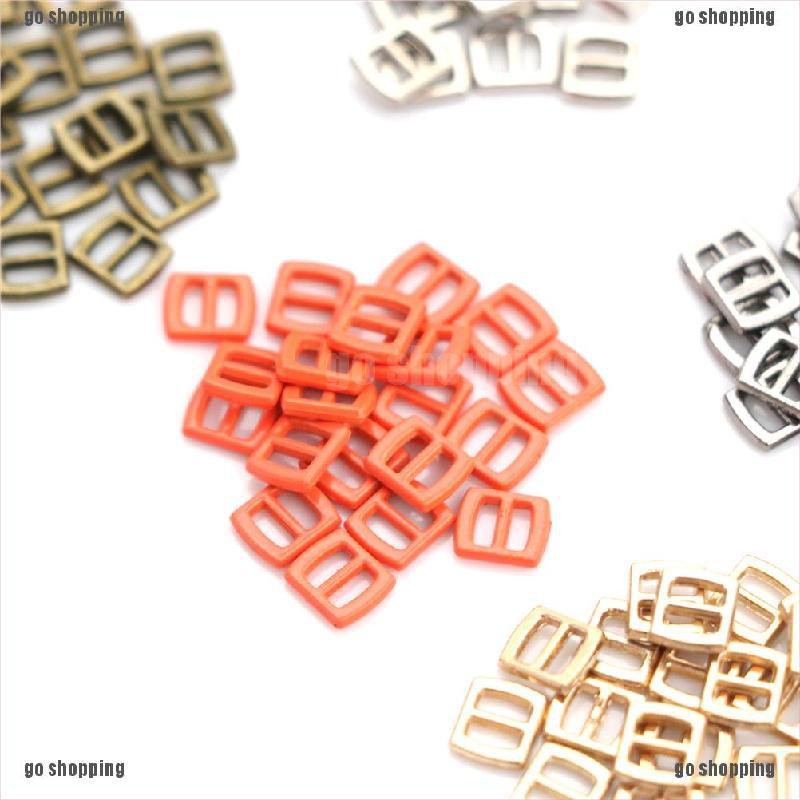 {go shopping}10pcs Mini Metal Buckle DIY Doll Dress Patchwork Handmade Craft Sewing Accessories