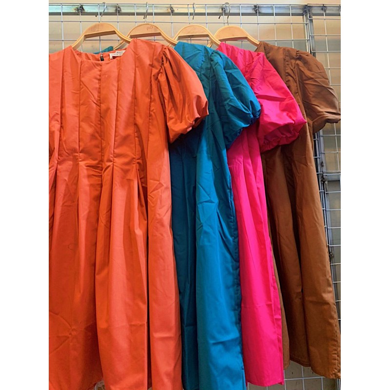 [Mã WASTMINI giảm 10% tối đa 30K đơn 150K] Đầm tay bồng phong cách Hàn | BigBuy360 - bigbuy360.vn