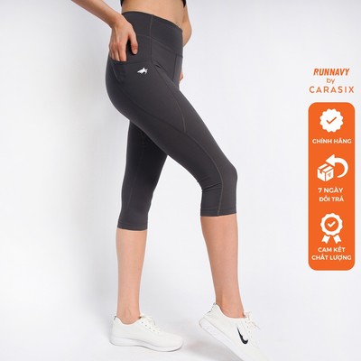 Quần tập gym yoga legging nữ WLF65 Runnavy by Carasix, nâng mông tôn dáng, vải thấm hút khô thoáng