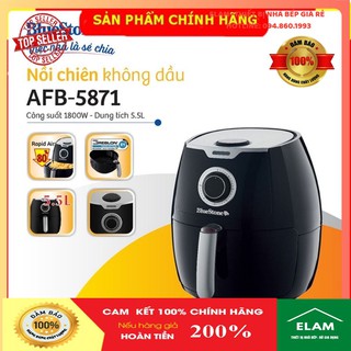 Nồi Chiên Không Dầu 5,5L BlueStone  chinhs Hangx-Lòng Nồi GREBLON Nhập Khẩu Đức- An toàn Sức khoẻ Chống Dính Siêu Tốt