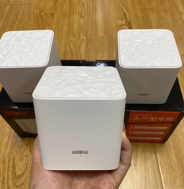 Wifi Mesh Tenda Nova MW3 Pack 3 Ghép Nối Không Dây Cho Vùng Phổ Sóng Đến 300m2