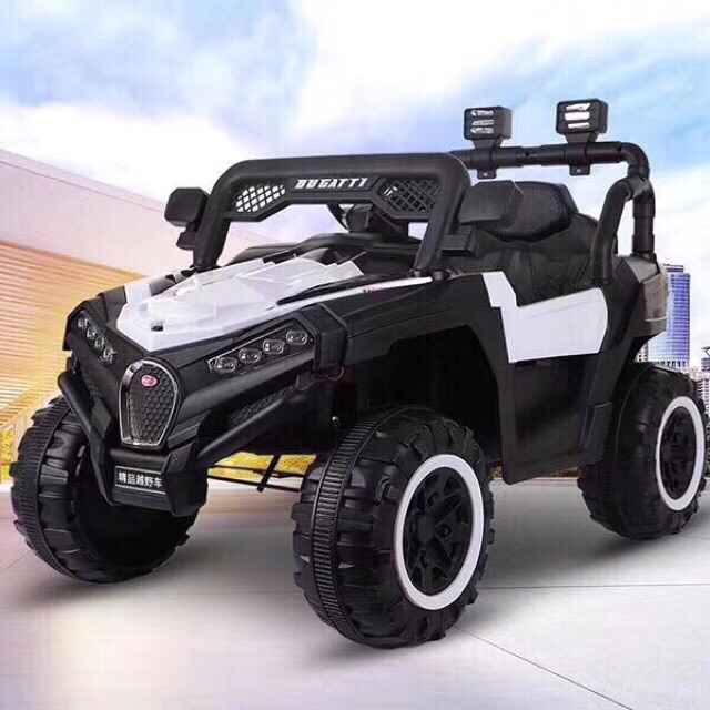 Ô tô điện chạy bằng ắc quy cho bé ô tô siêu địa hình 909 .