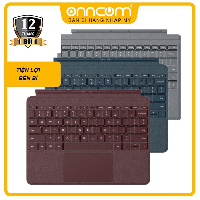 Bàn phím khong day bluetooth Microsoft Surface Go Signature Type Cover keyboard Hang cao cap nhap My