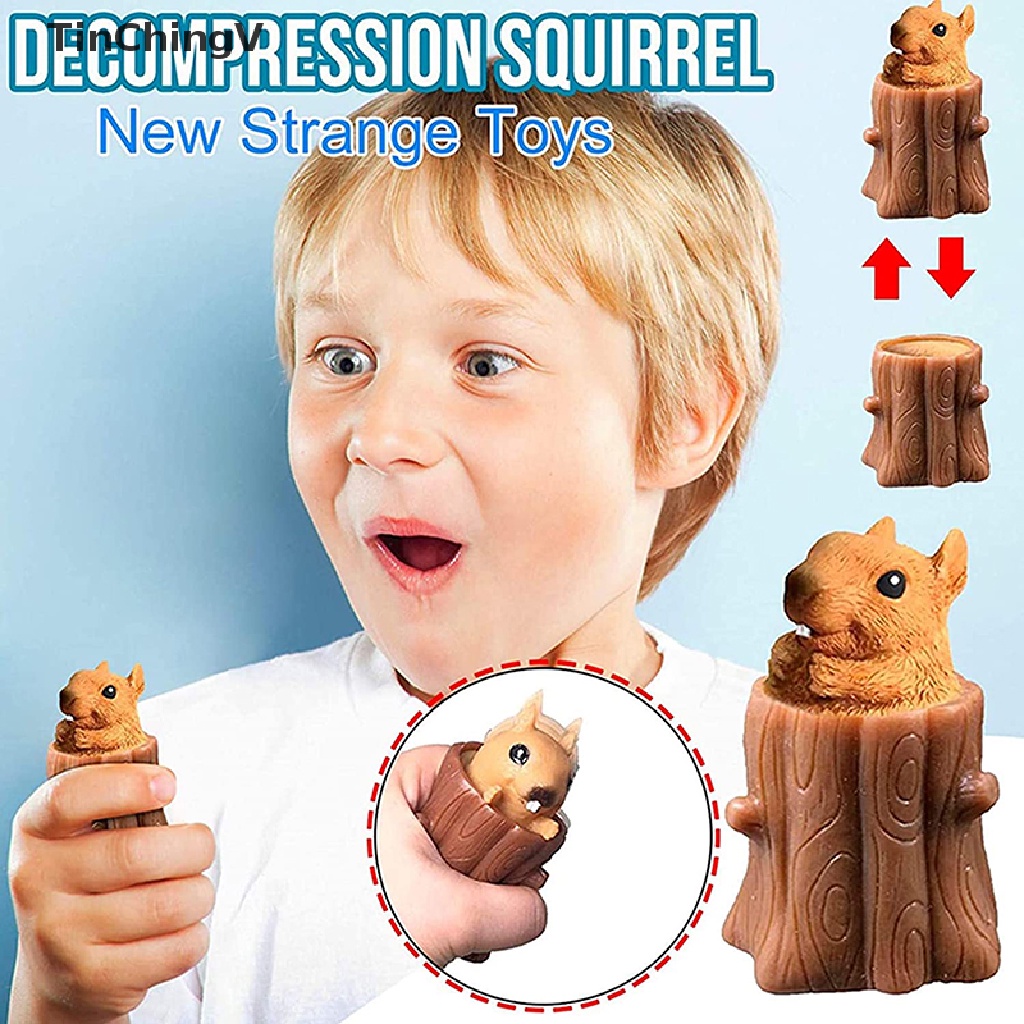 Đồ Chơi Bóp Giảm Căng Thẳng Bằng Cao Su Hình Chú Sóc