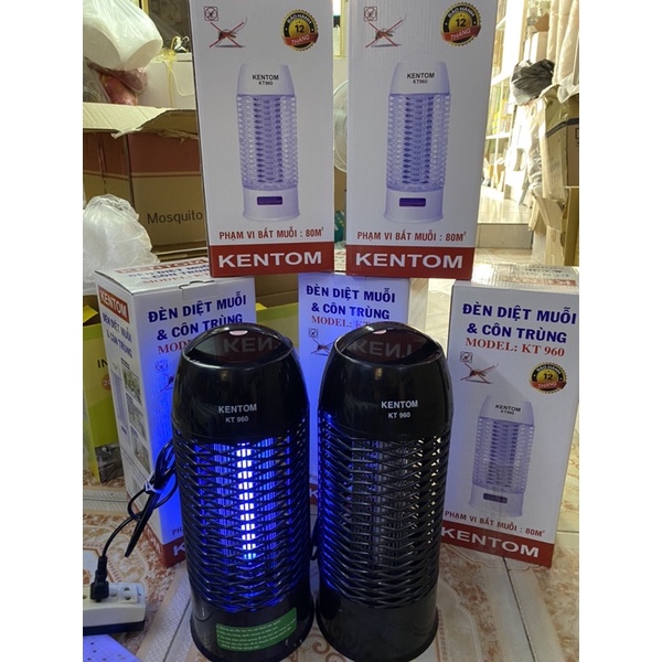 Đèn bắt muỗi kt 960 - KENTOM HÀNG CHÍNH HÃNG