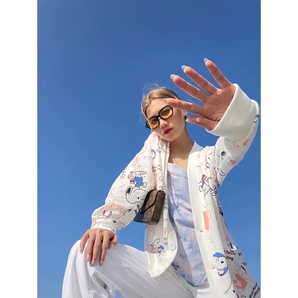 Áo Cardigan chất nỉ SNOOPY Áo cardigan form rộng Hàn Quốc_VIESTAR | BigBuy360 - bigbuy360.vn