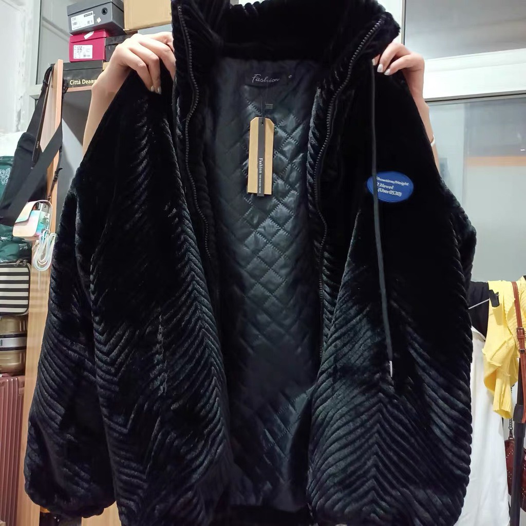 Áo khoác nhung siêu mịn cho nữ hàng Quảng Châu loại 1 | BigBuy360 - bigbuy360.vn