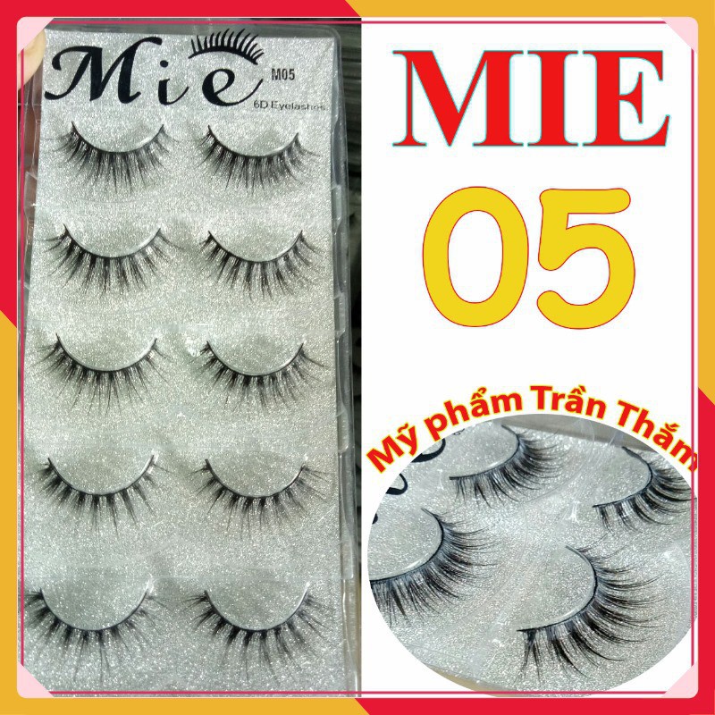 Mi Giả Mie 5 Cặp Mã 05 Siêu Tự Nhiên ⭐ CÓ VIDEO HÀNG THẬT DO SHOP TỰ QUAY ⭐