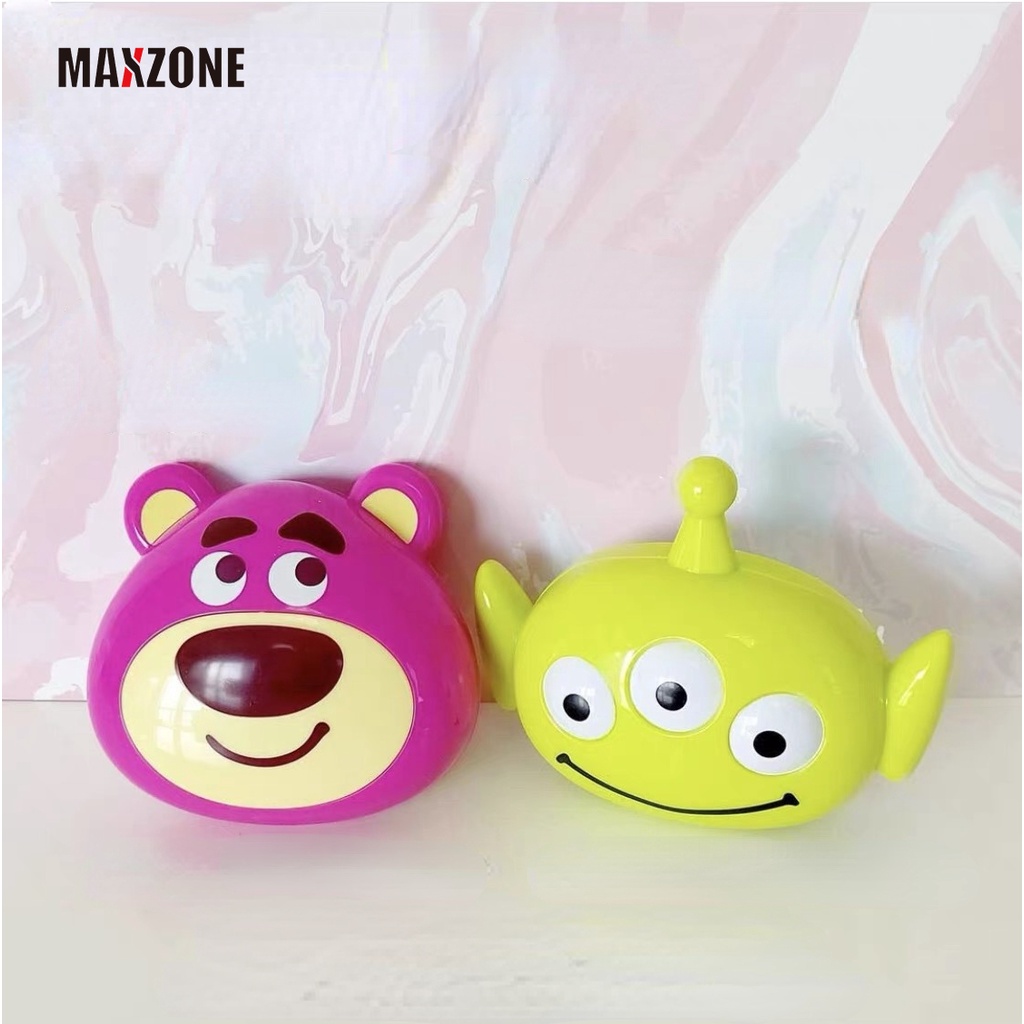 Lược Mát Xa Da Đầu Cầm Tay Đa Năng Hình Gấu Và Dâu Tây MAXZONE