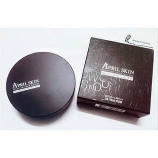 Phấn nước April Skin Magic Snow Cushion (Thanh lý bẹp hộp mẫu cũ)