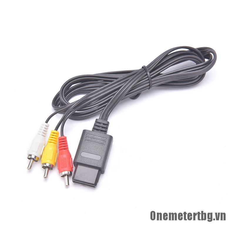 Dây Cáp Âm Thanh N64 Snes 6ft Rca Tv Av Cho Máy Chơi Game | BigBuy360 - bigbuy360.vn