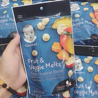 Sữa chua khô Gerber 28g trên 6 tháng