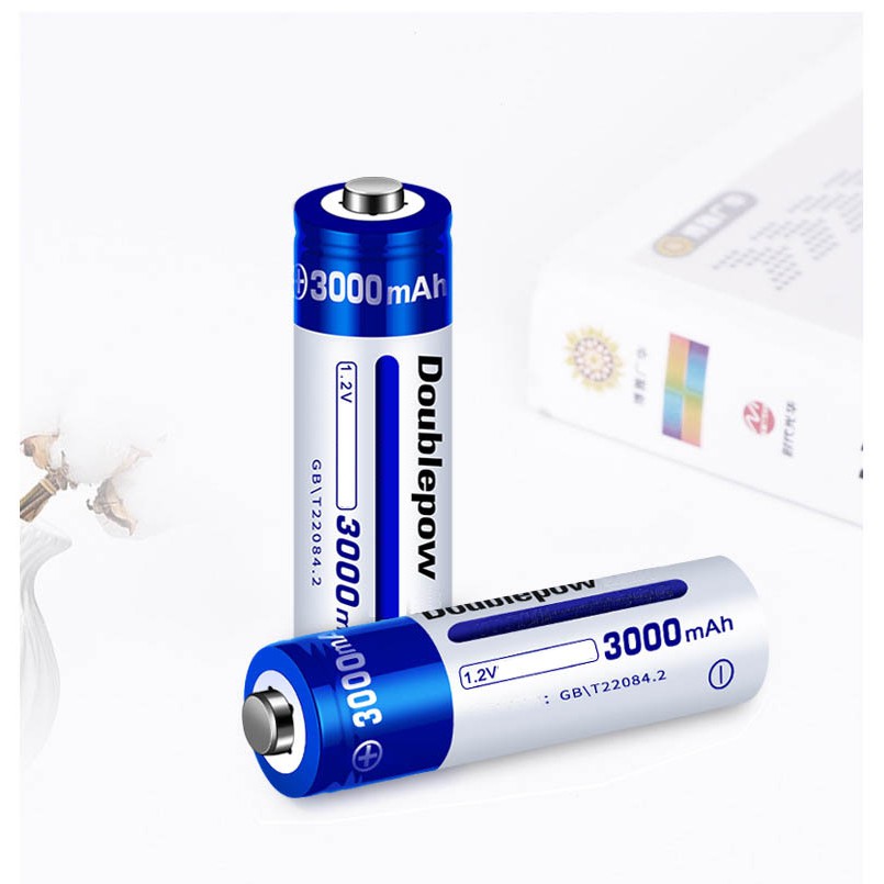 Pin sạc AA dung lượng cao 3000mAh Doublepow