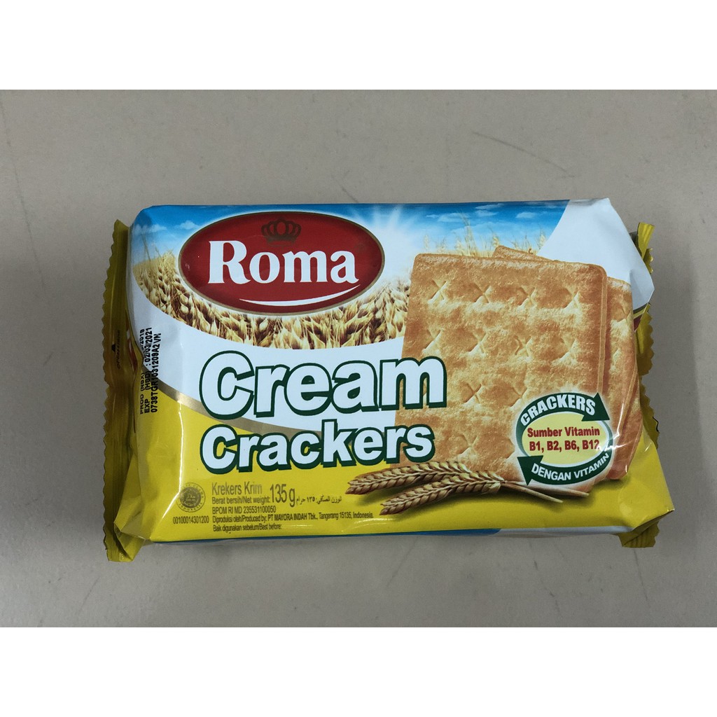 [Mã 157FMCGSALE giảm 8% đơn 500K] BÁNH QUY LẠT DÀNH CHO NGƯỜI ĂN KIÊNG MALKIST CREAM CRACKERS 135GR